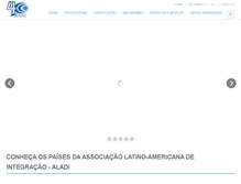 Tablet Screenshot of caerj.org.br
